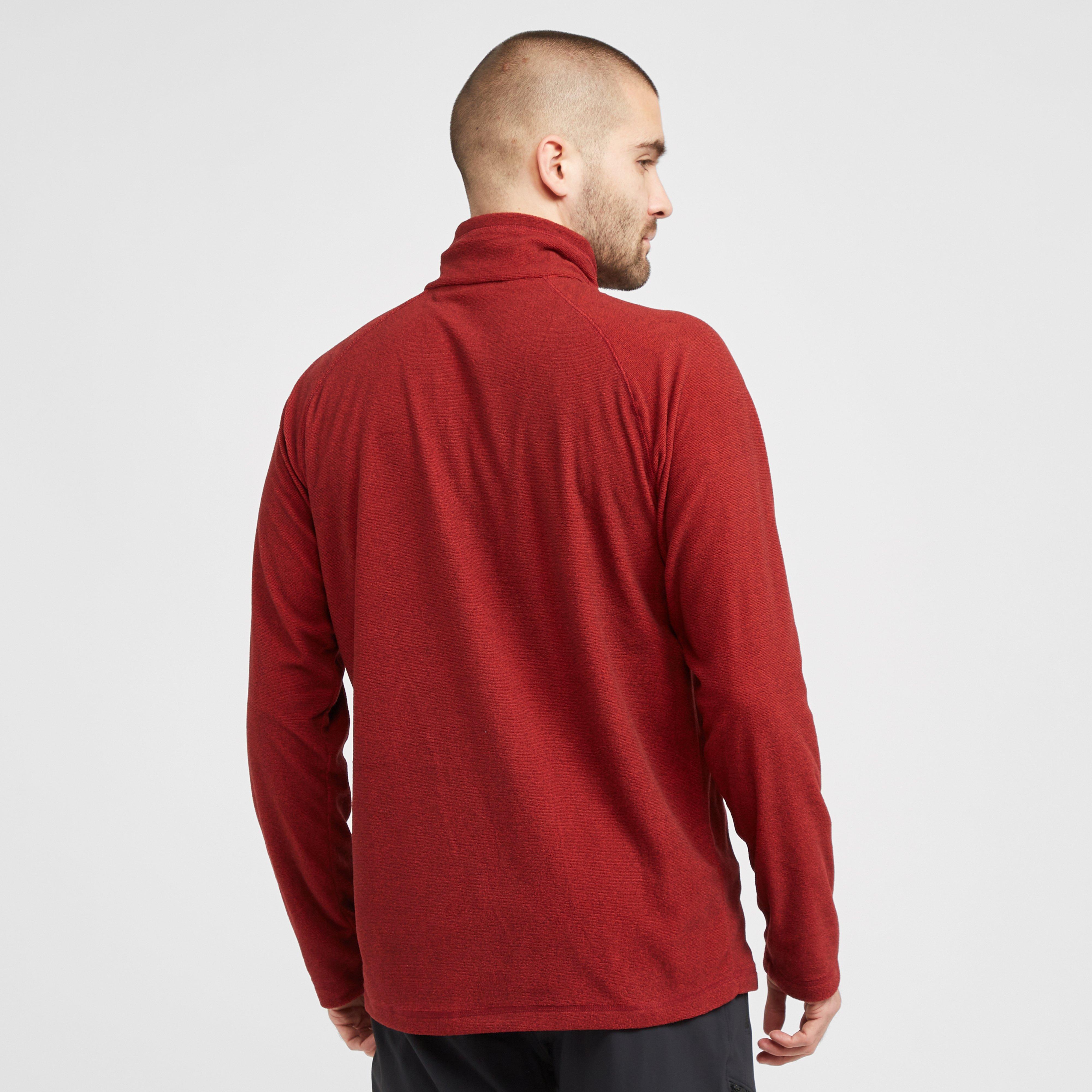 Mens Montes Zip Velour Fleece