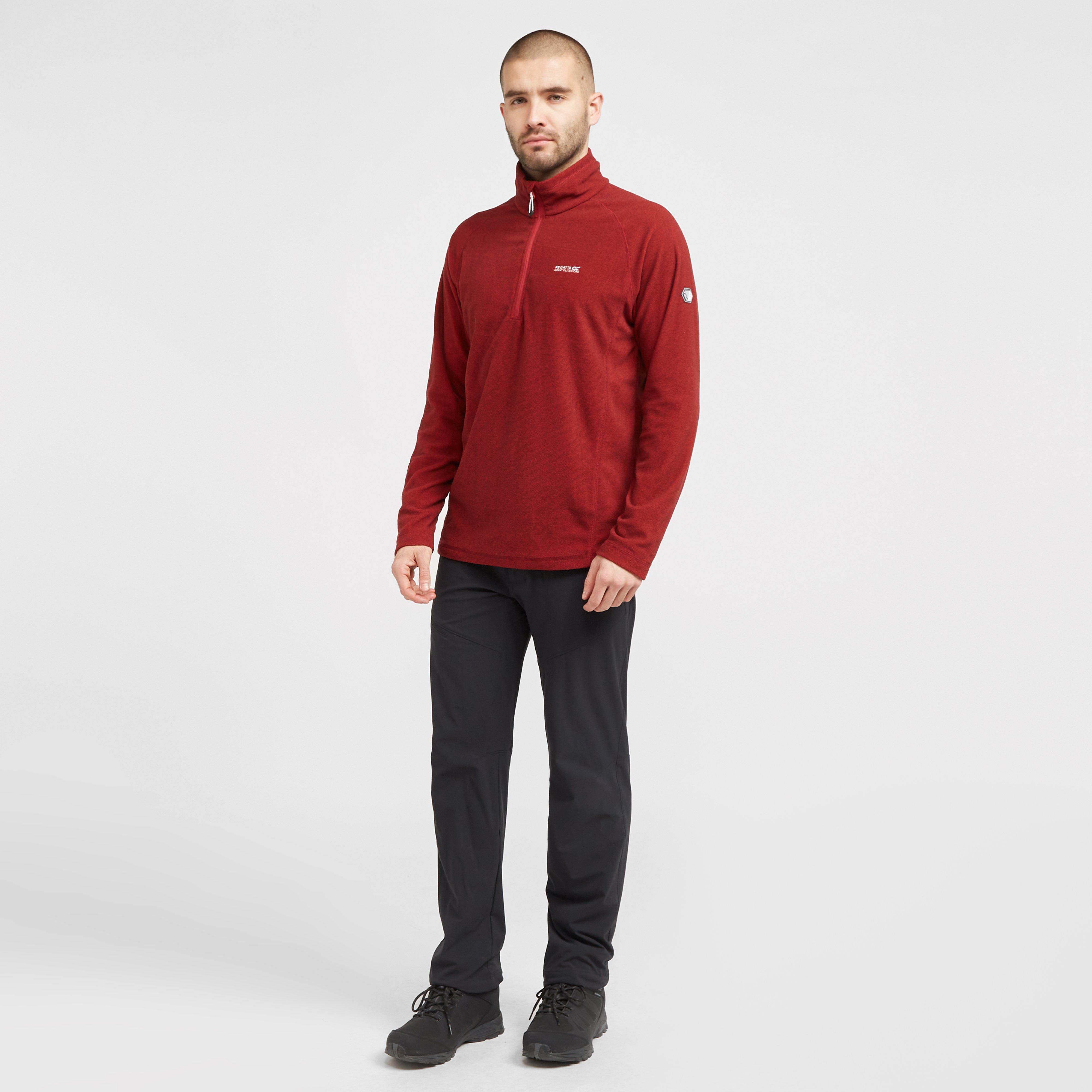Mens Montes Zip Velour Fleece