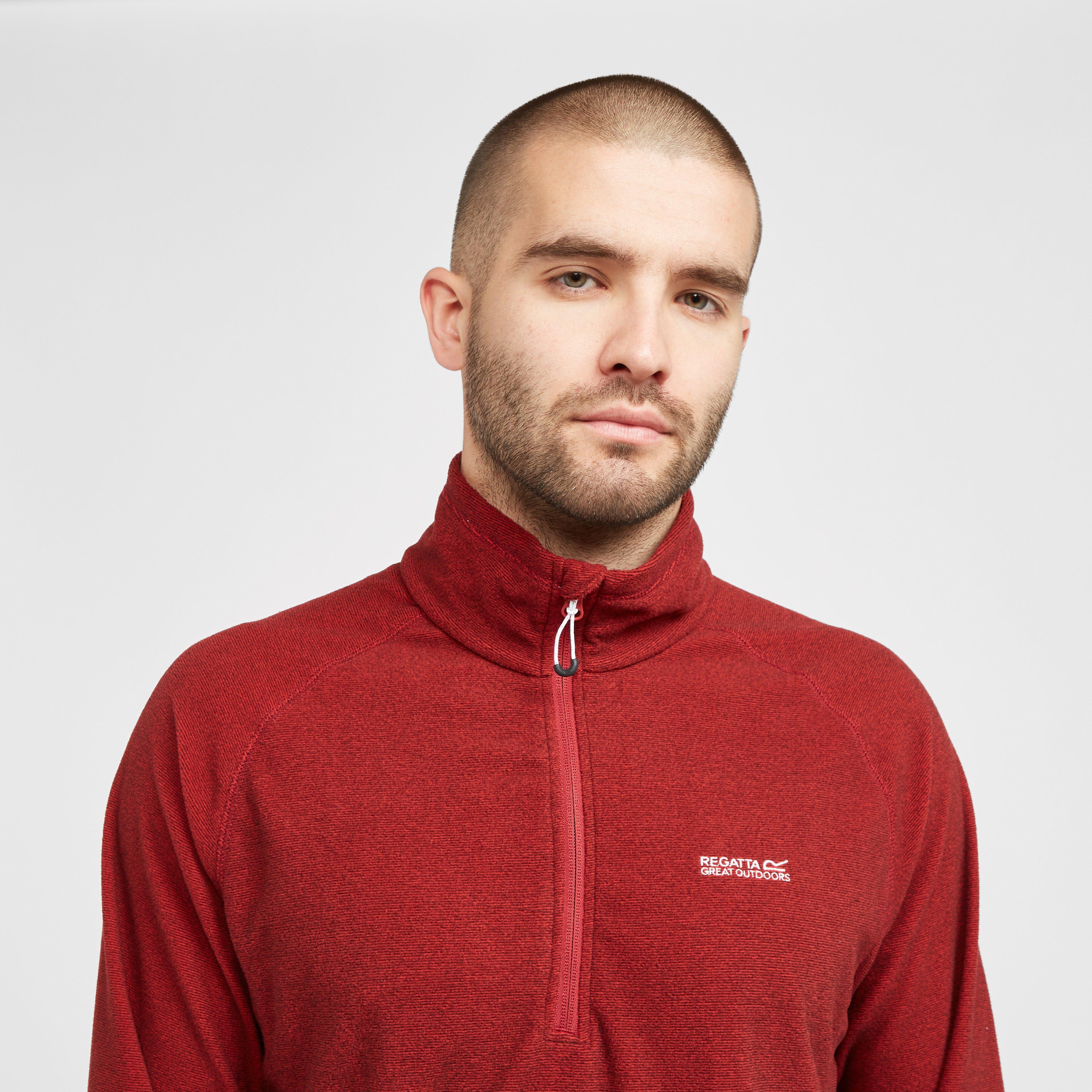 Mens Montes Zip Velour Fleece