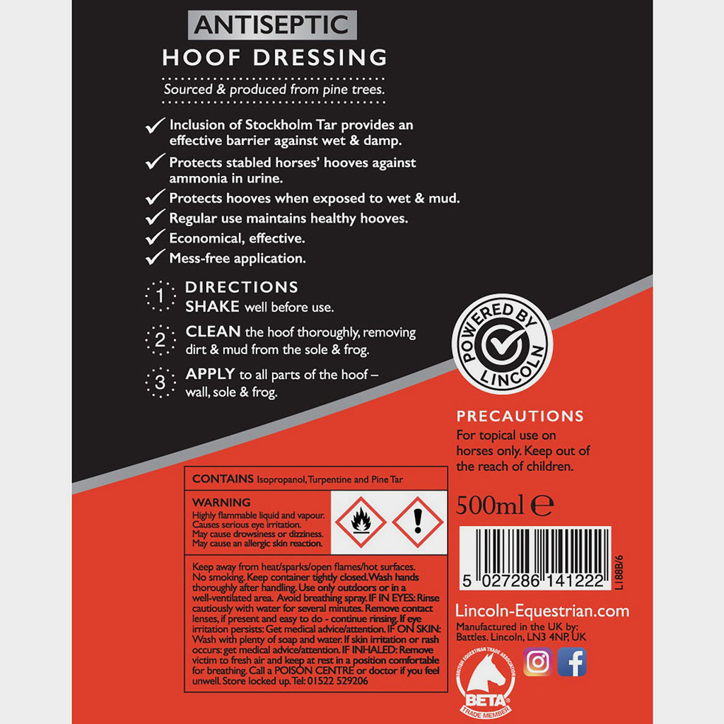 Pine Tar Hoof Spray