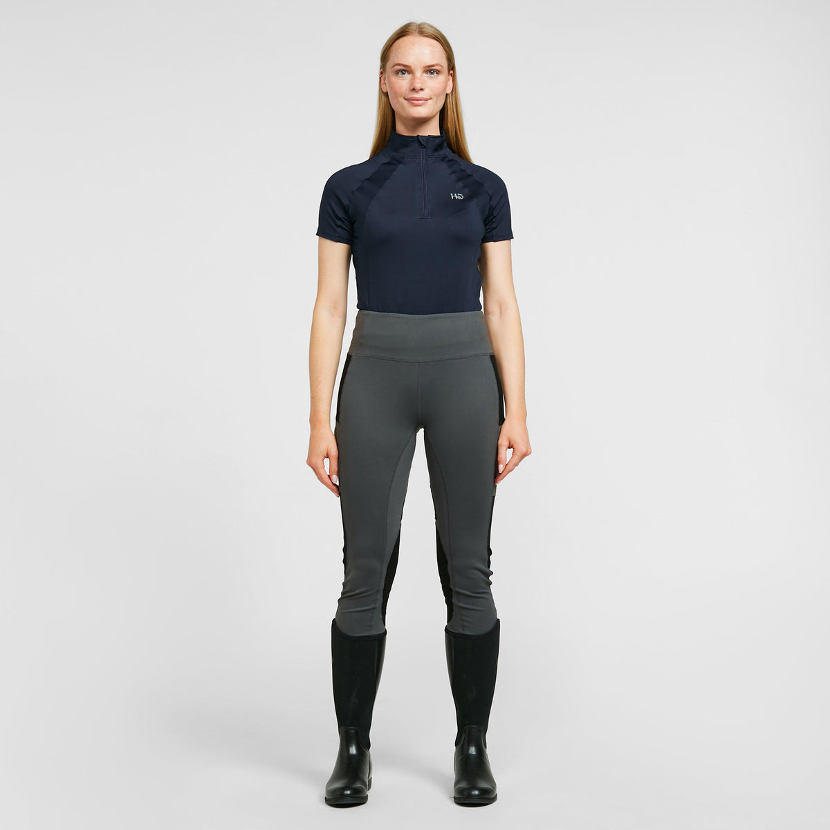 Riding Tights Charcoal