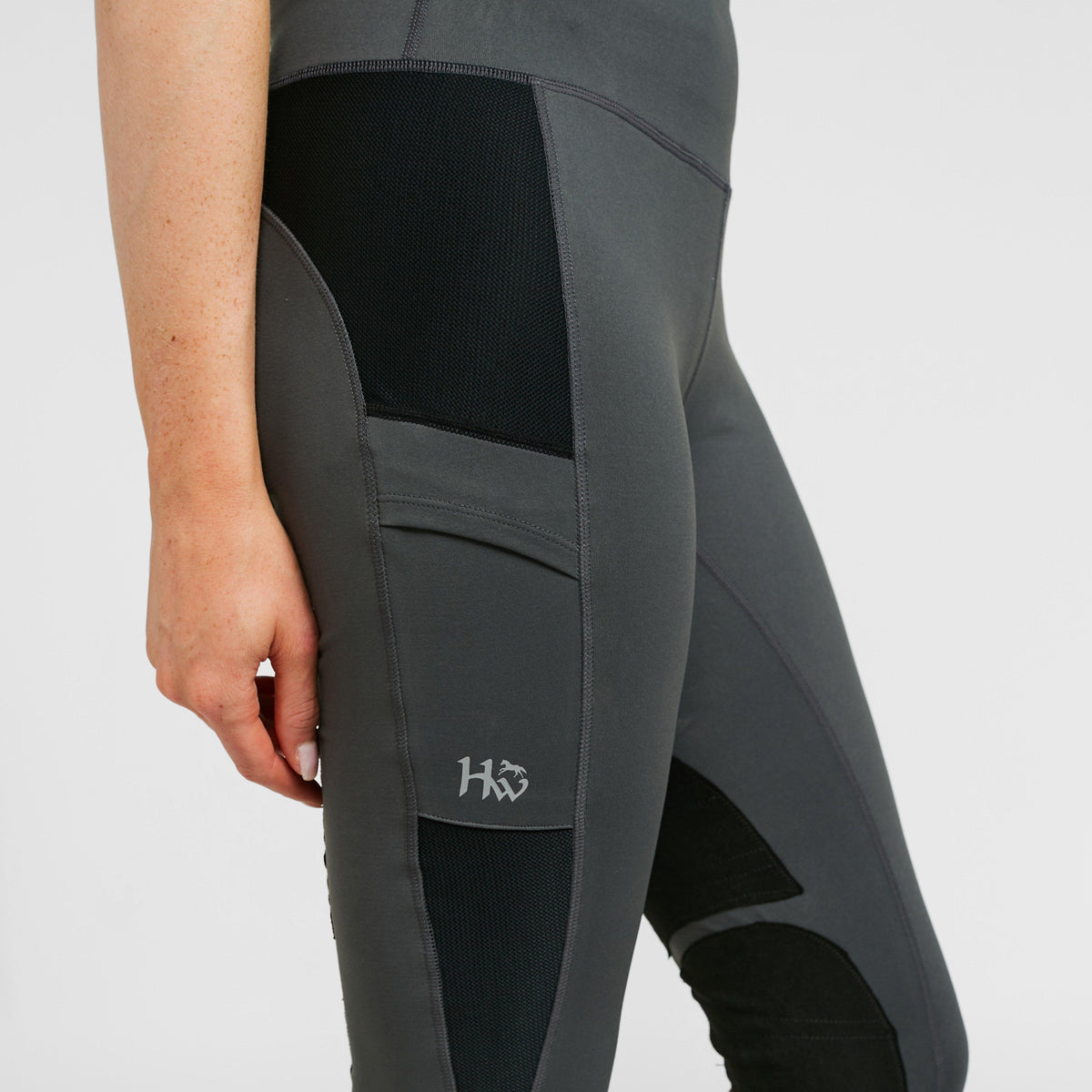 Riding Tights Charcoal