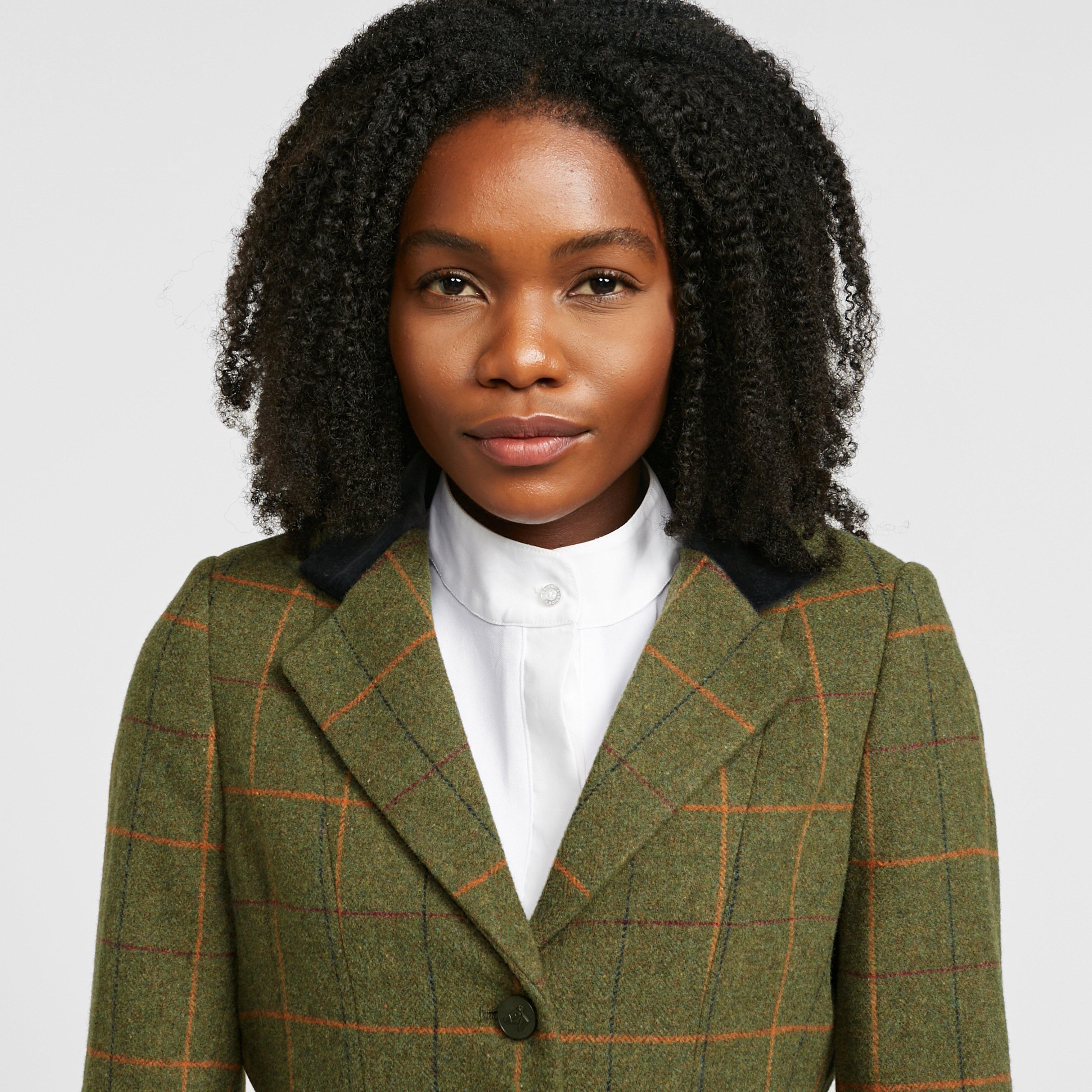 Women's Saratoga Tweed Jacket Red/Yellow/Blue Check