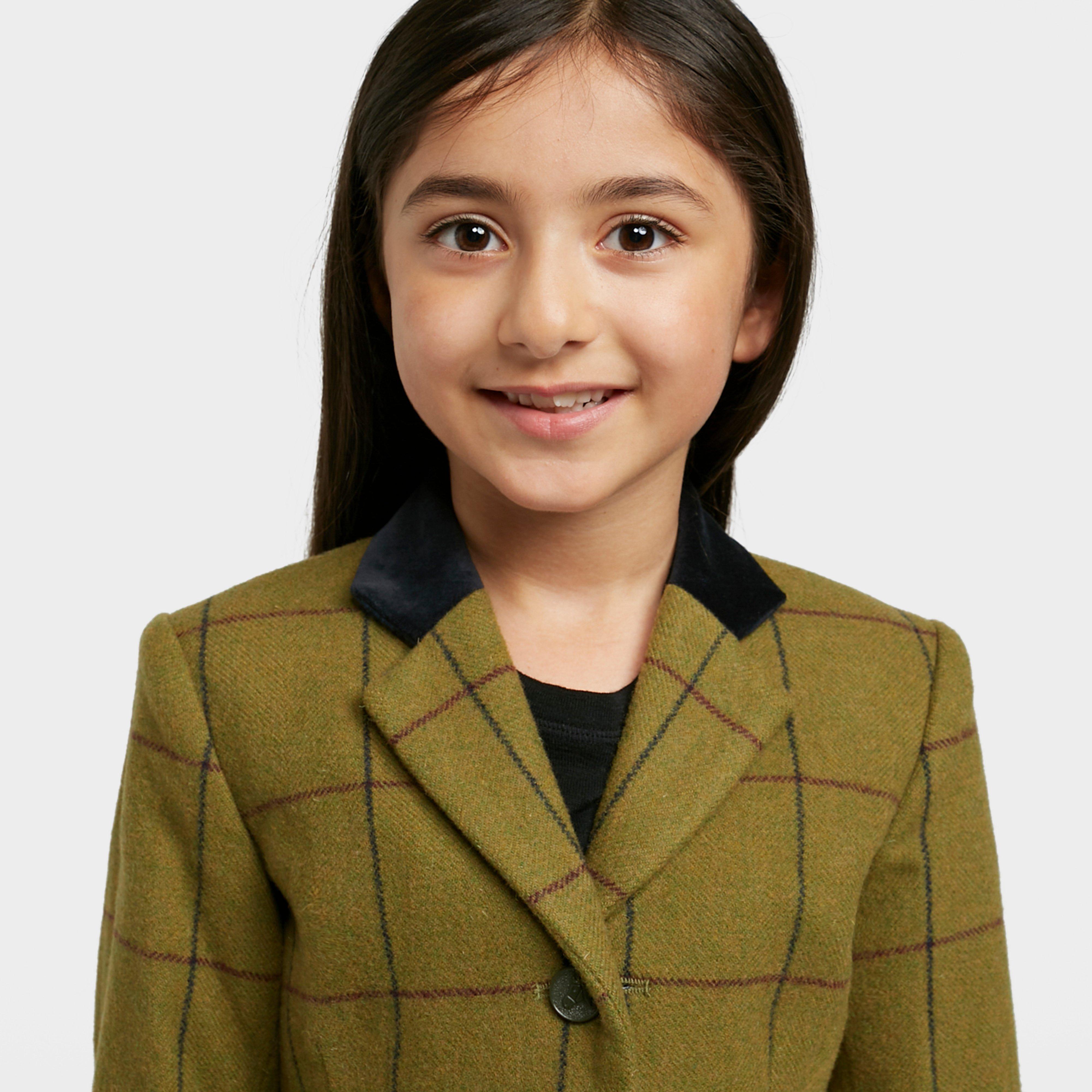 Childs Saratoga Tweed Jacket Navy/Maroon Check