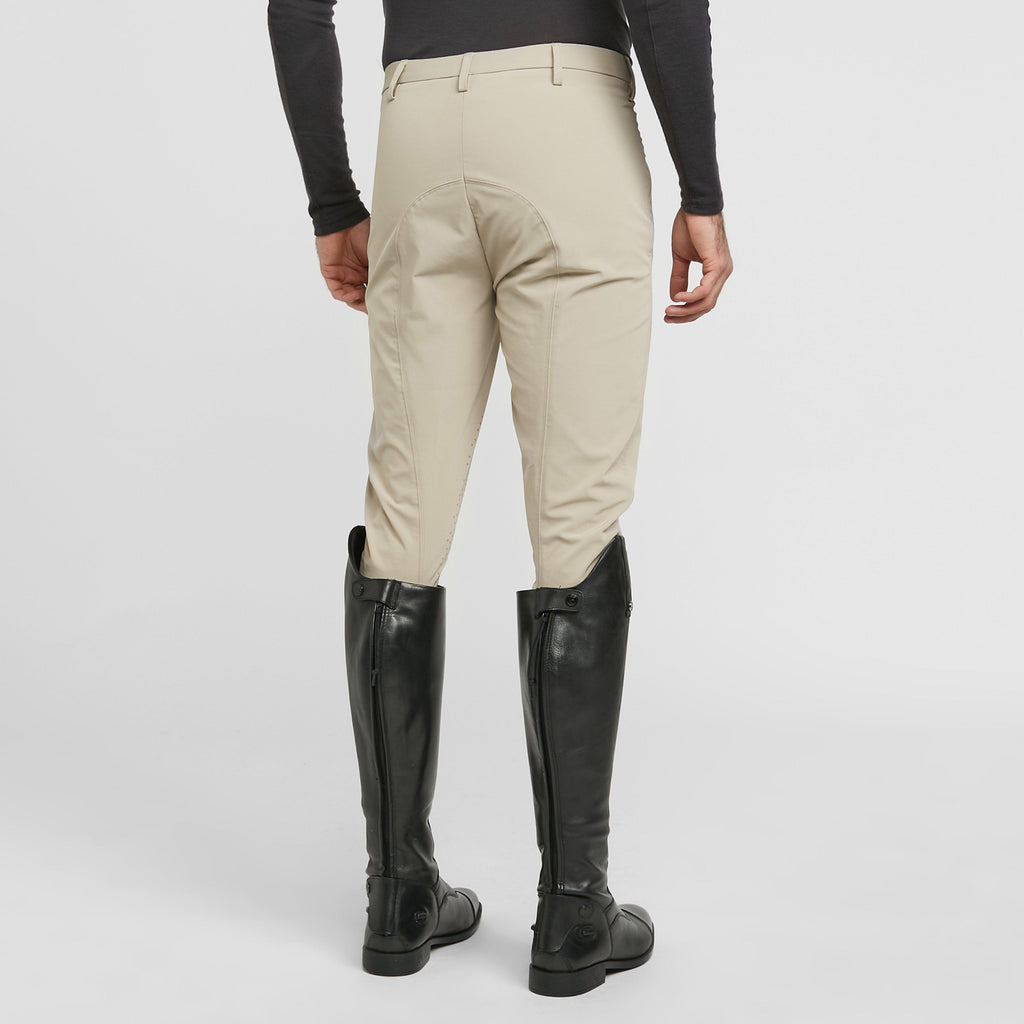 Mens Walton Knee Patch Breeches Beige