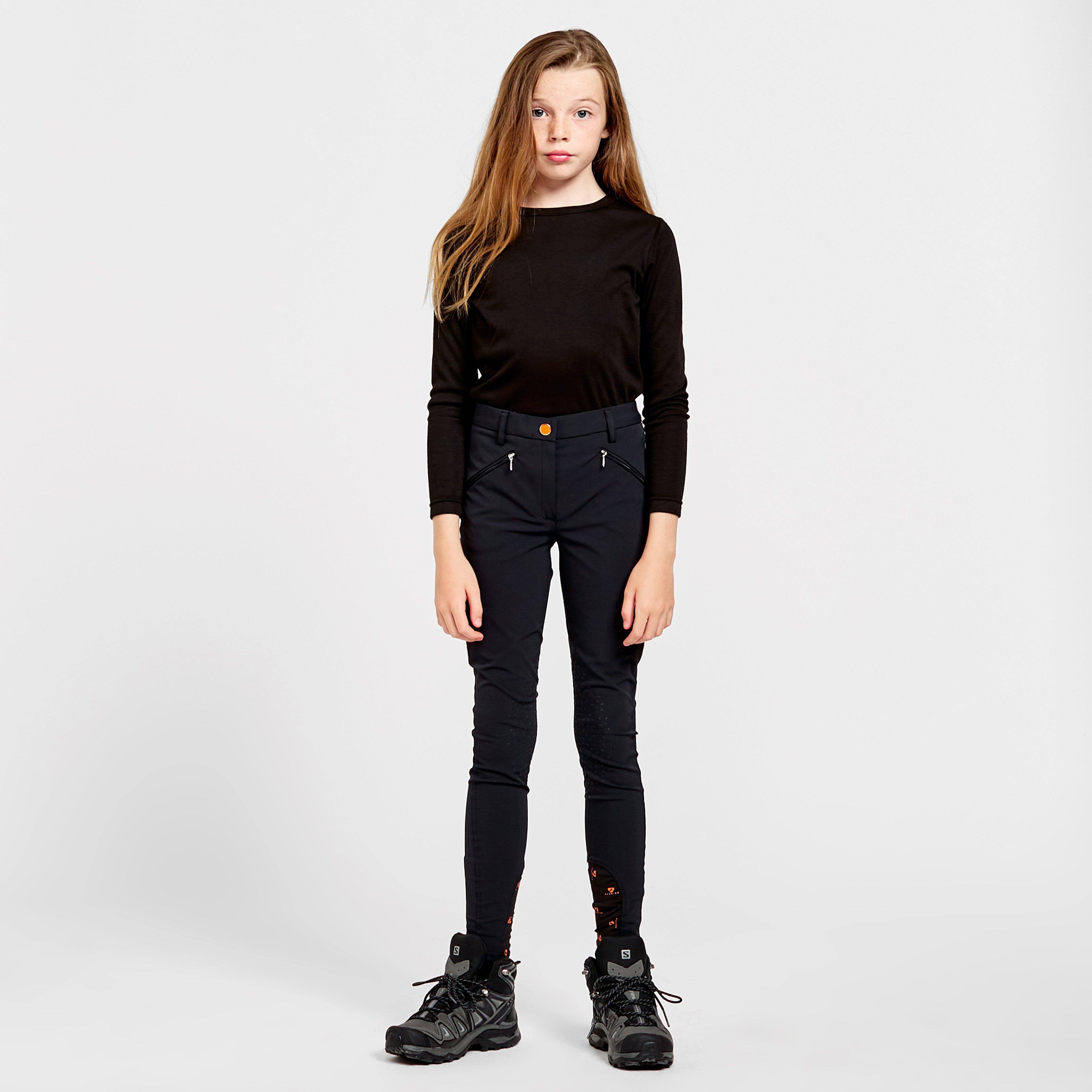 Kids' Thompson Knee Patch Breeches Black