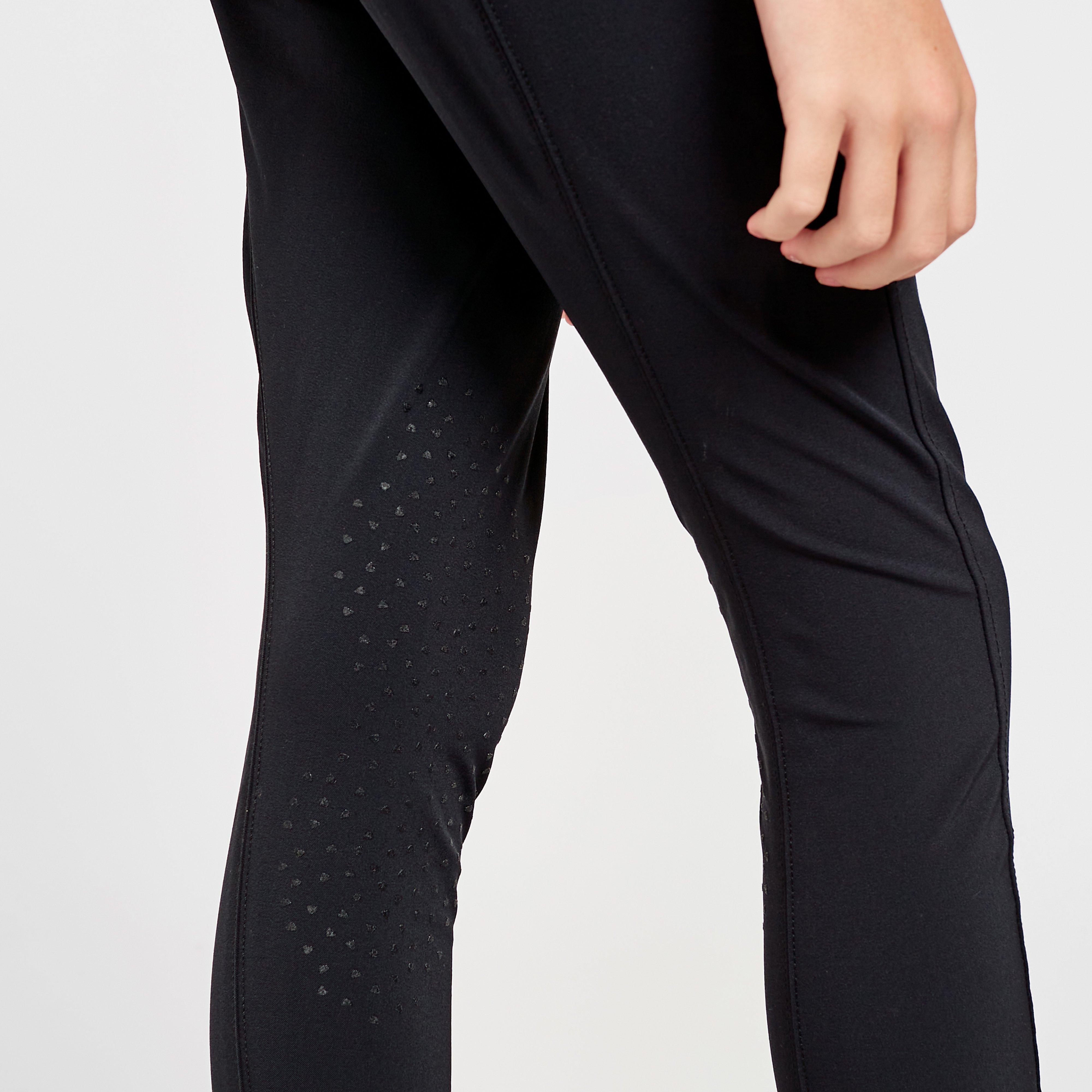 Kids' Thompson Knee Patch Breeches Black