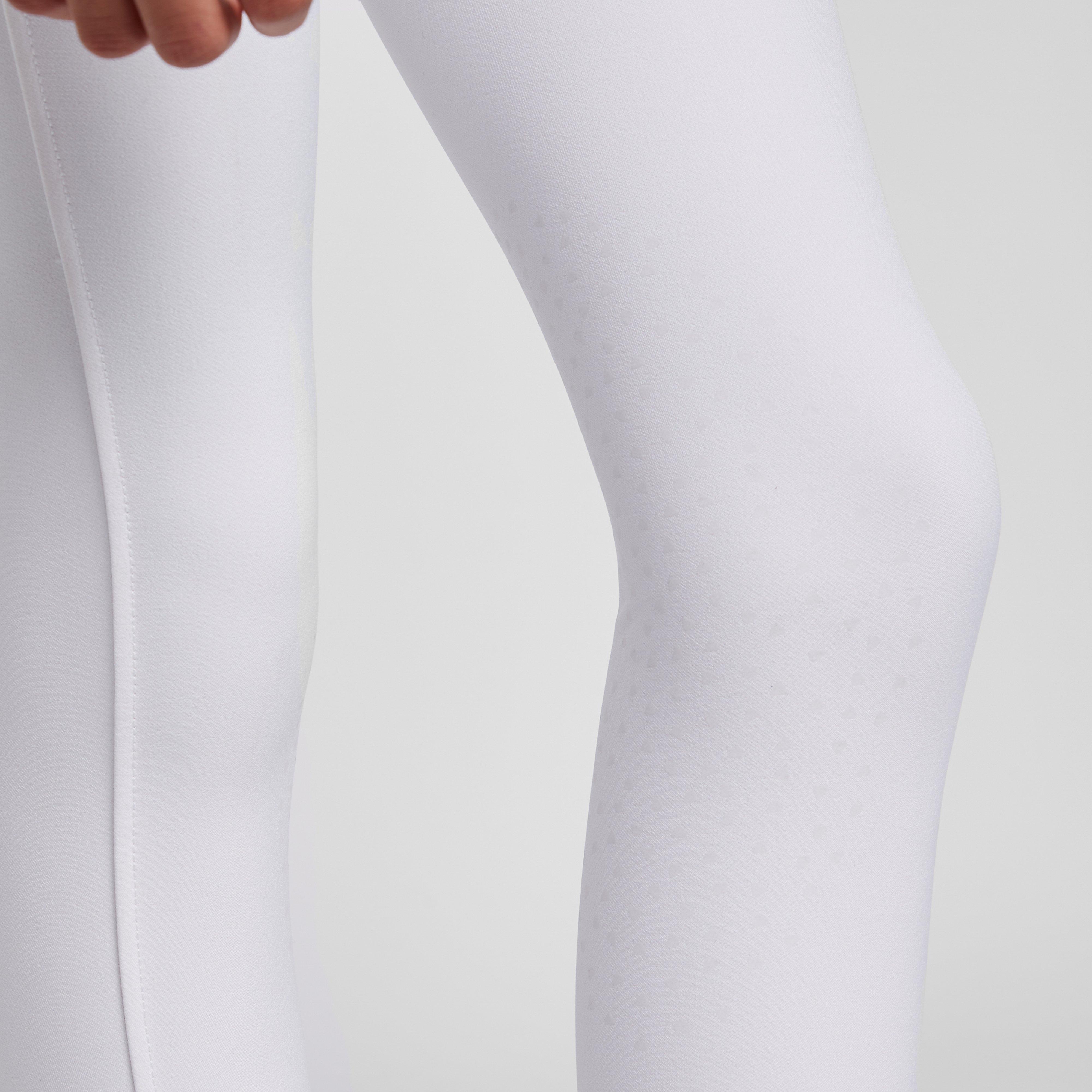 Kids' Thompson Knee Patch Breeches White