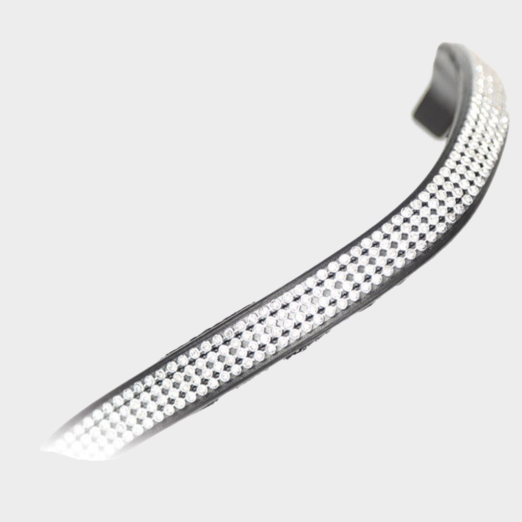 Small Diamond Browband Black