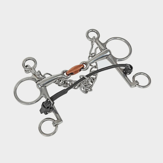 Rolled Leather Lip Strap