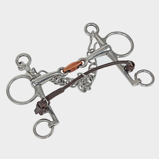 Rolled Leather Lip Strap