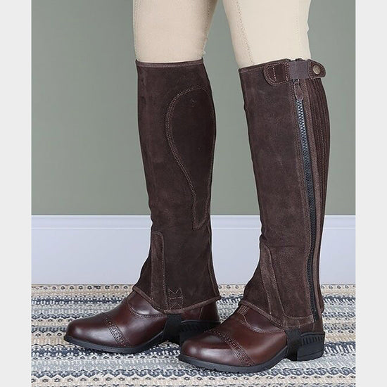 Kids' Suede Half Chaps