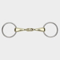 Brass Alloy Training Bit Loose Ring Snaffle 14mm Mouthpiece