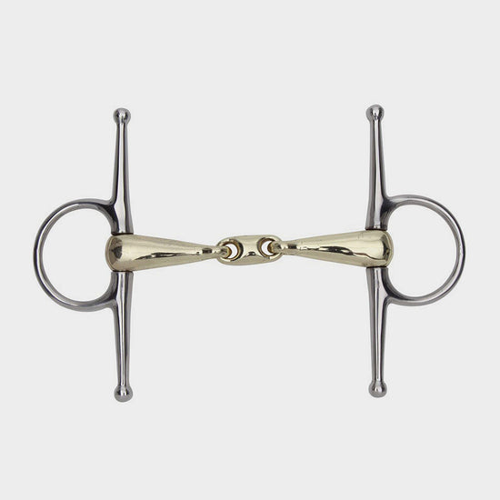 Brass Alloy Full Cheek Snaffle 16mm