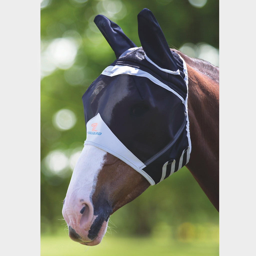 Mesh Fly Mask With Ear Hole