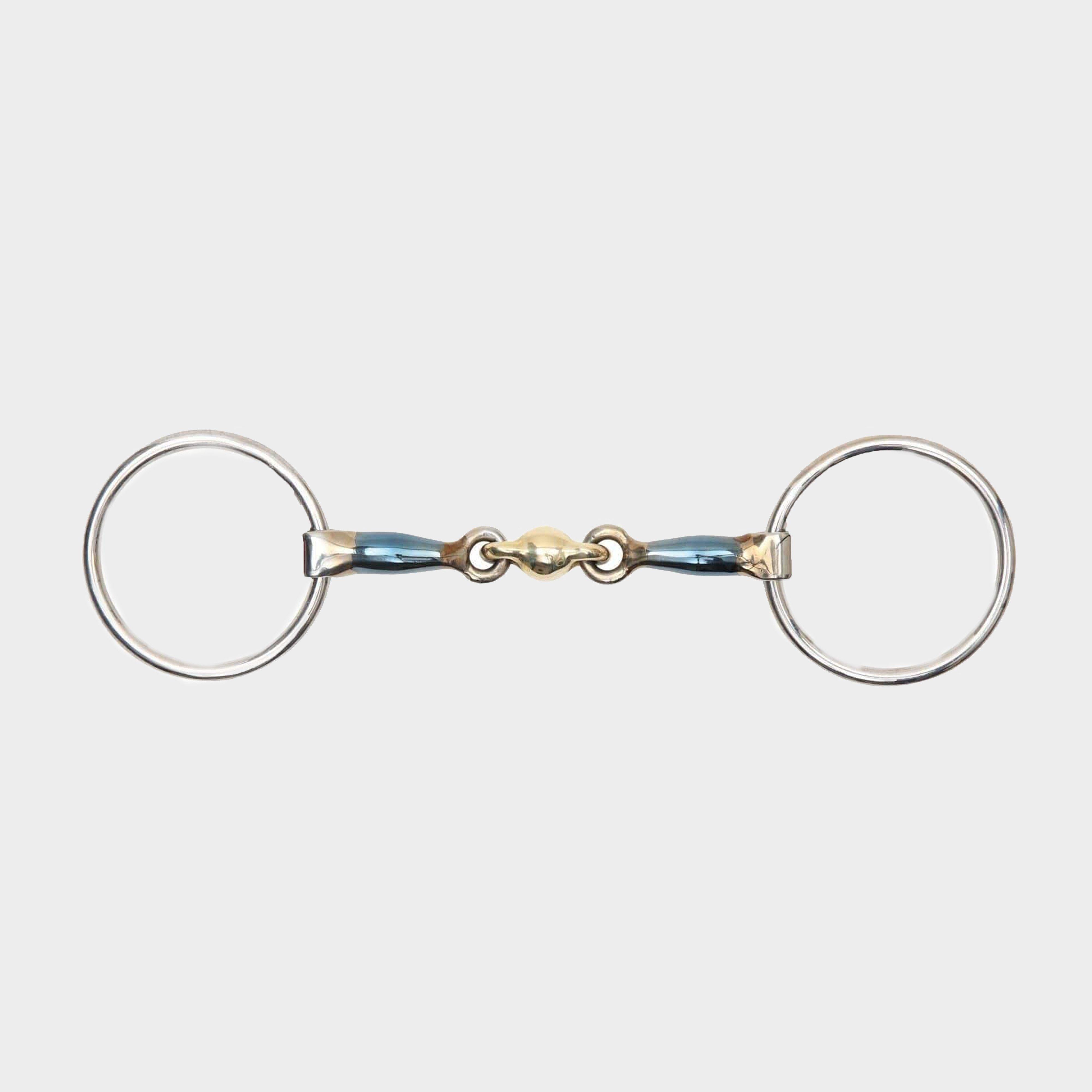 Sweet Iron Loose Ring Snaffle with Copper Lozenge