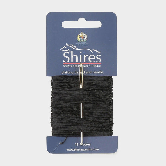 Plaiting Thread Card Black