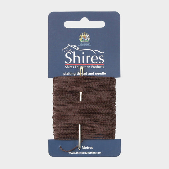 Plaiting Thread Card Brown
