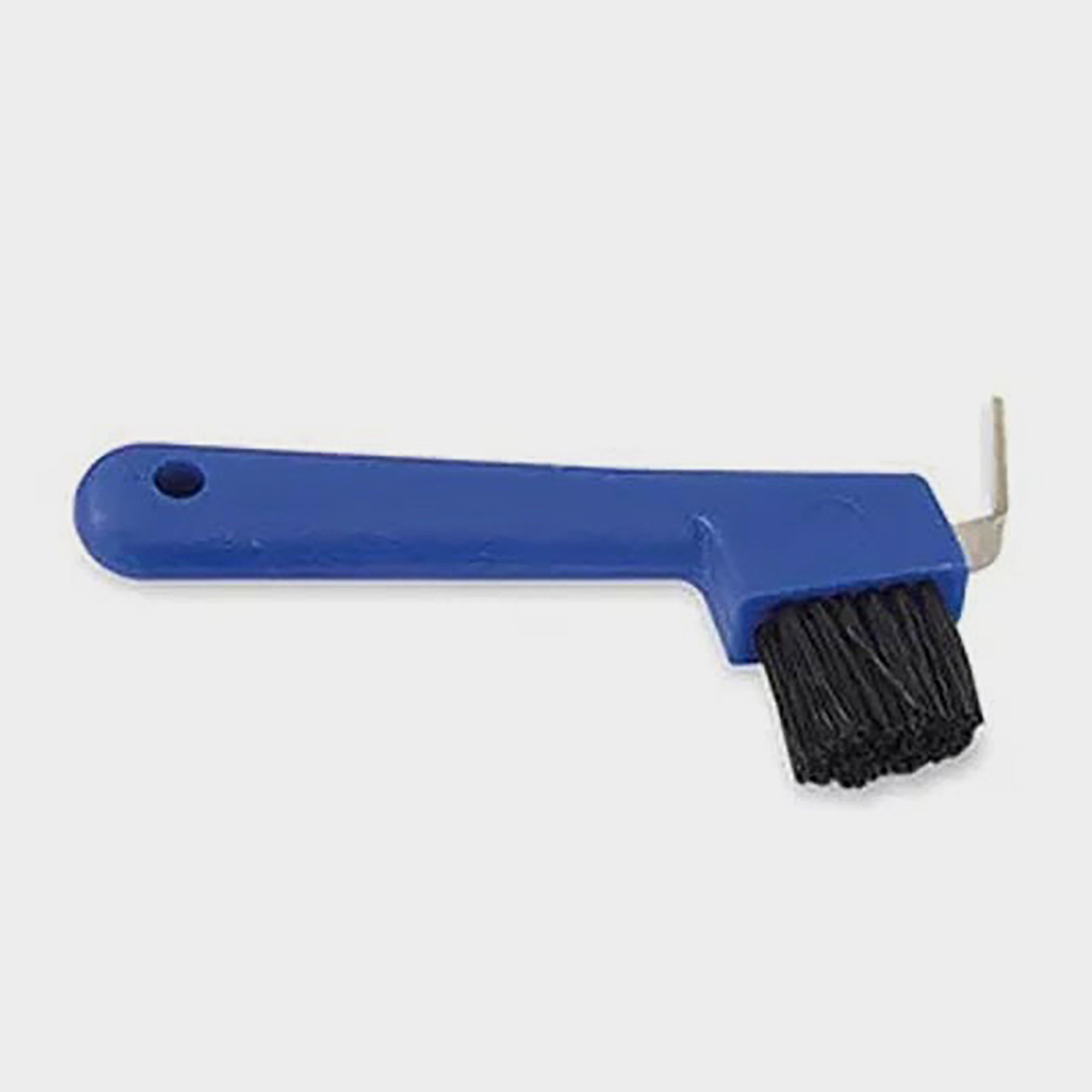 Hoof Pick & Brush Blue