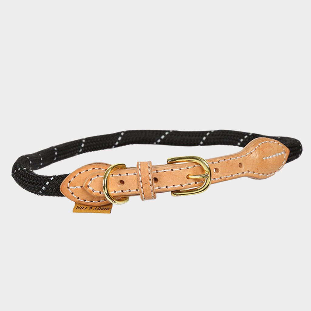 Reflective Dog Collar Black