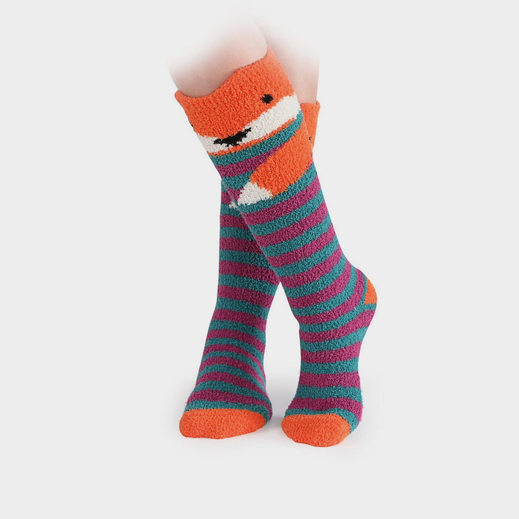 Children’s Fluffy Socks Fox