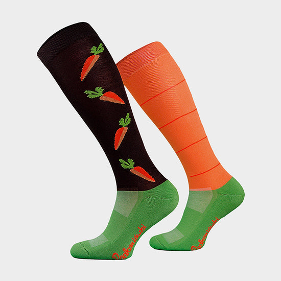 Adults Novelty Fun Socks Carrots