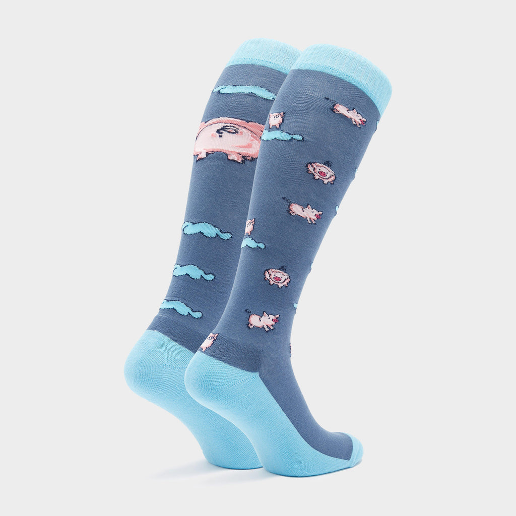 Adults Novelty Fun Socks Pigs