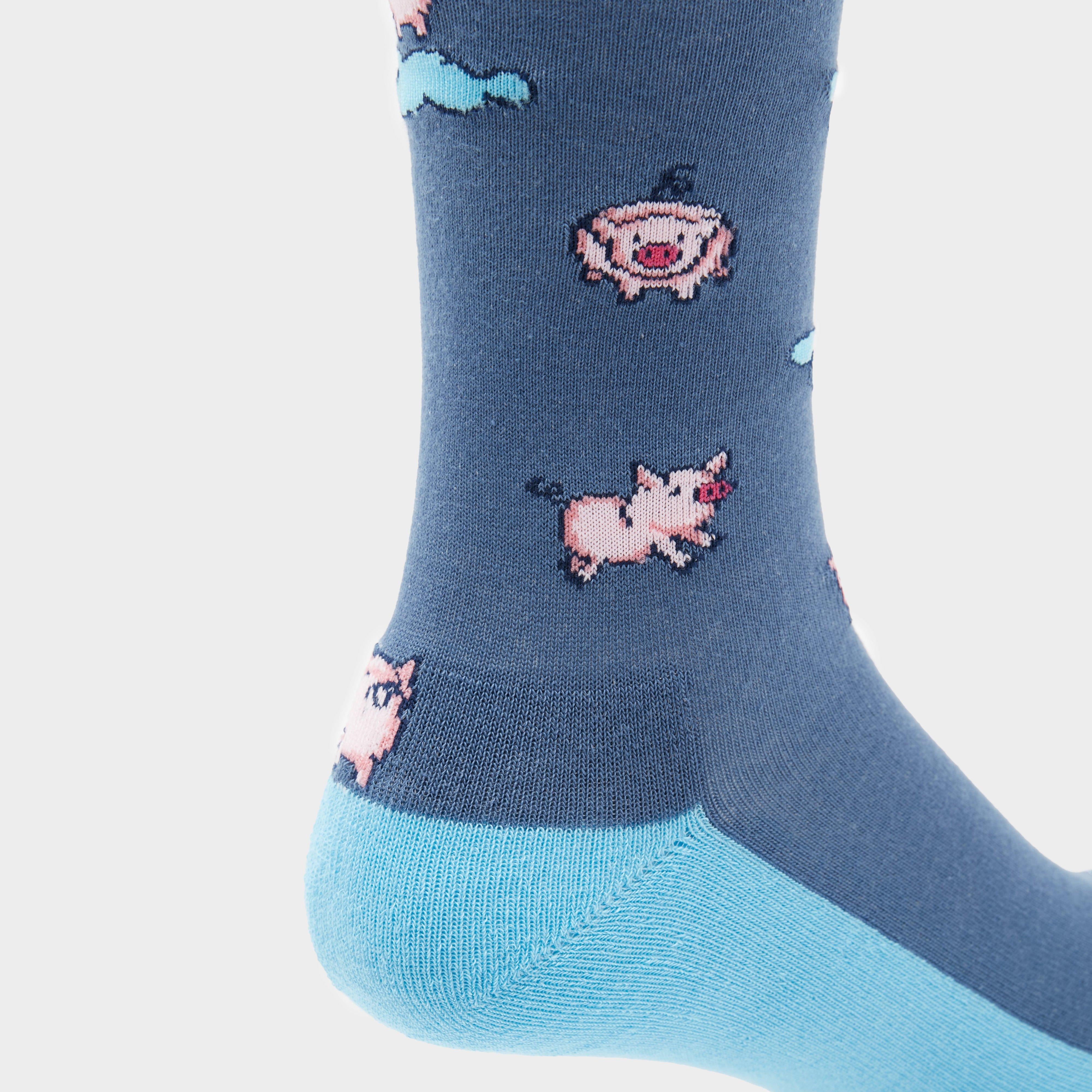 Adults Novelty Fun Socks Pigs