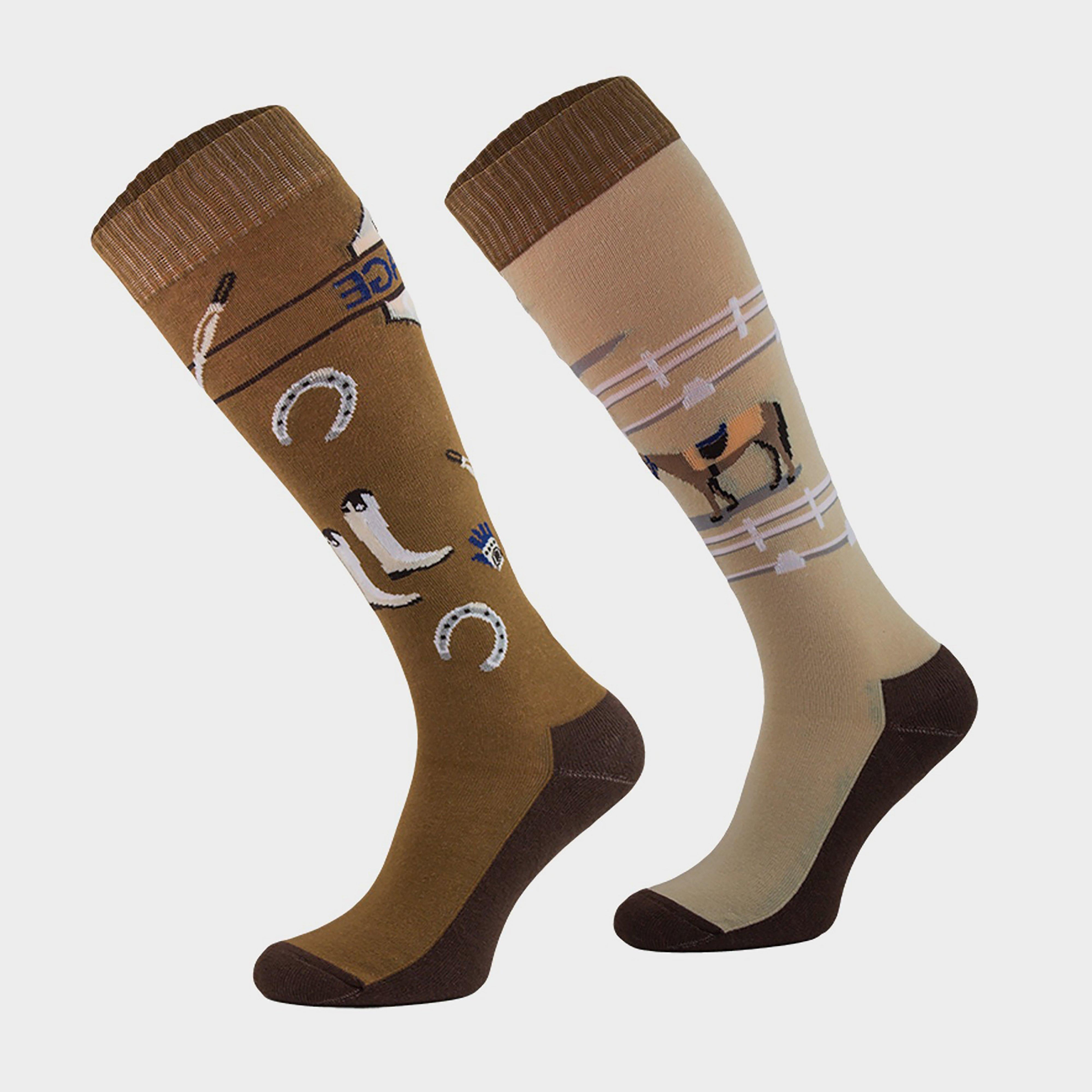 Women's Novelty Fun Socks Dressage
