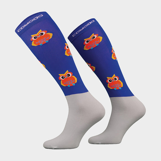 Adults Microfibre Socks Royal Owl