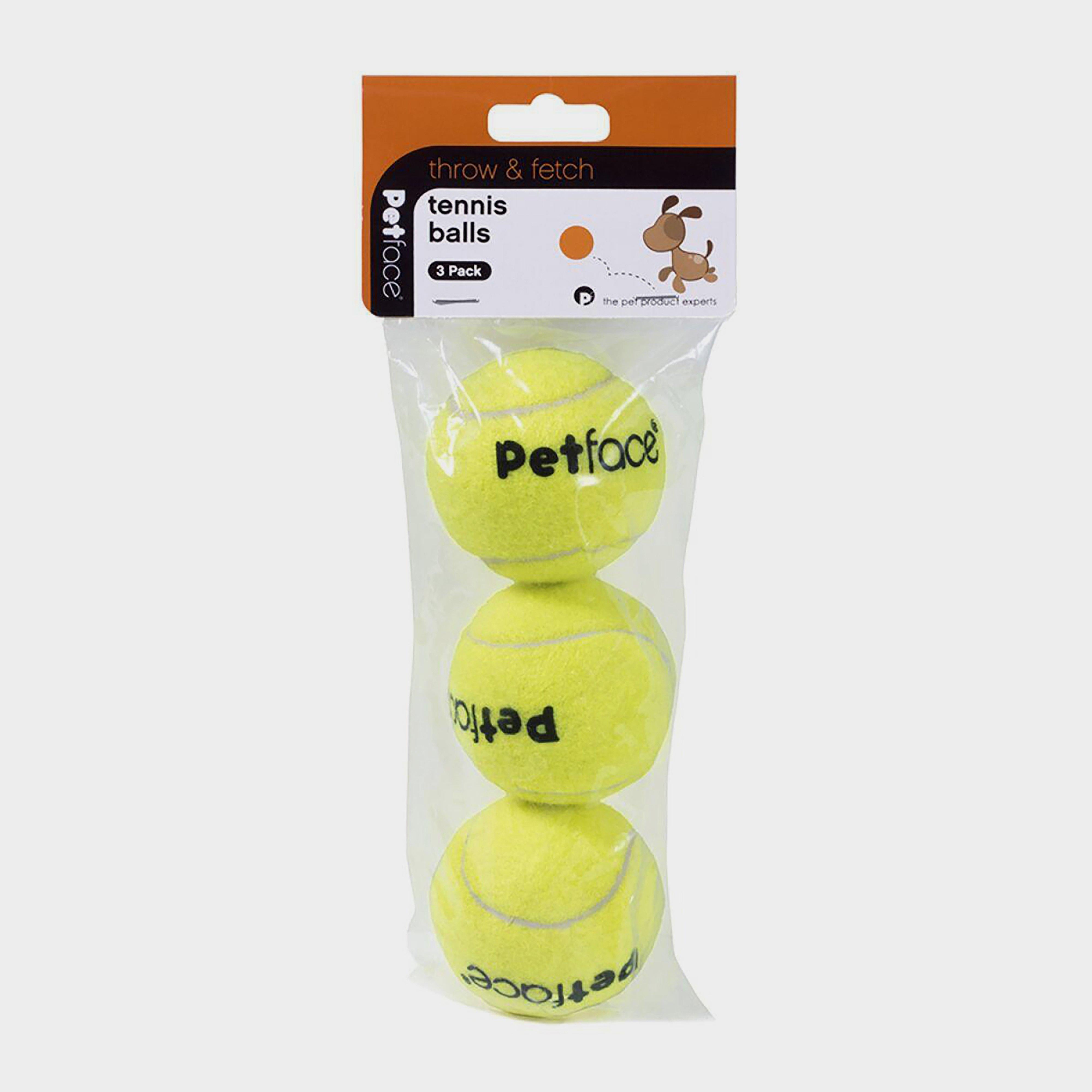 3 Pack Tennis Balls in Yellow