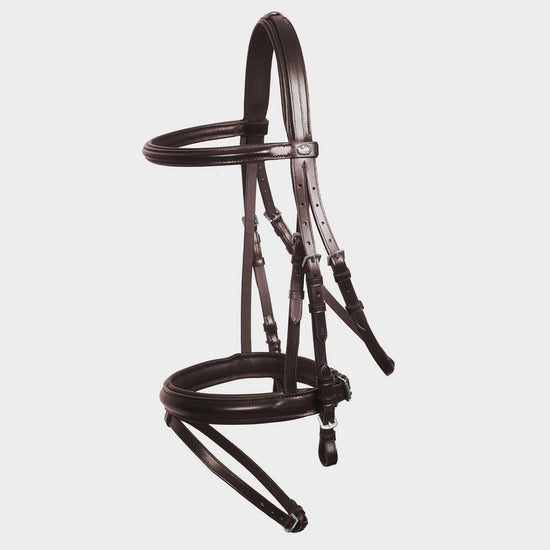 Neo Line Bremen Flash Bridle Brown