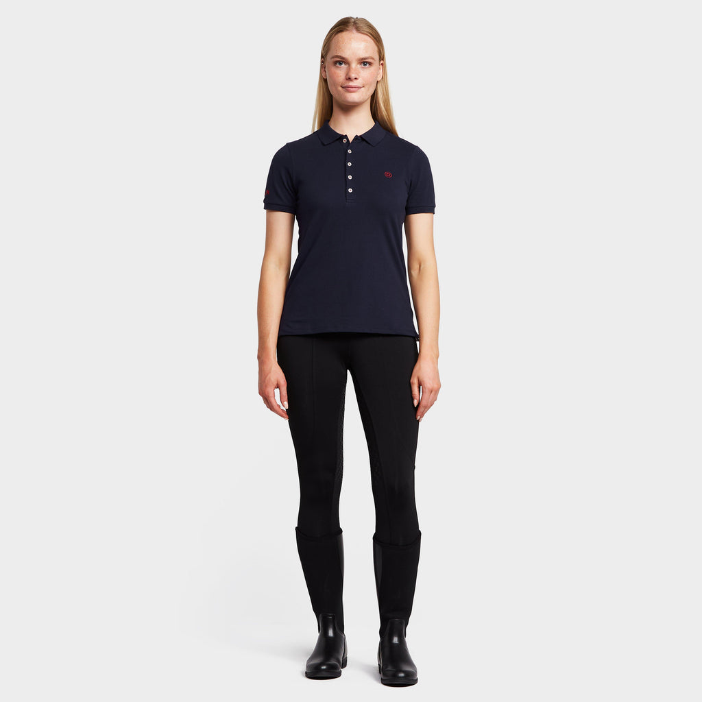 Women’s Lily Cap Sleeve Polo Shirt