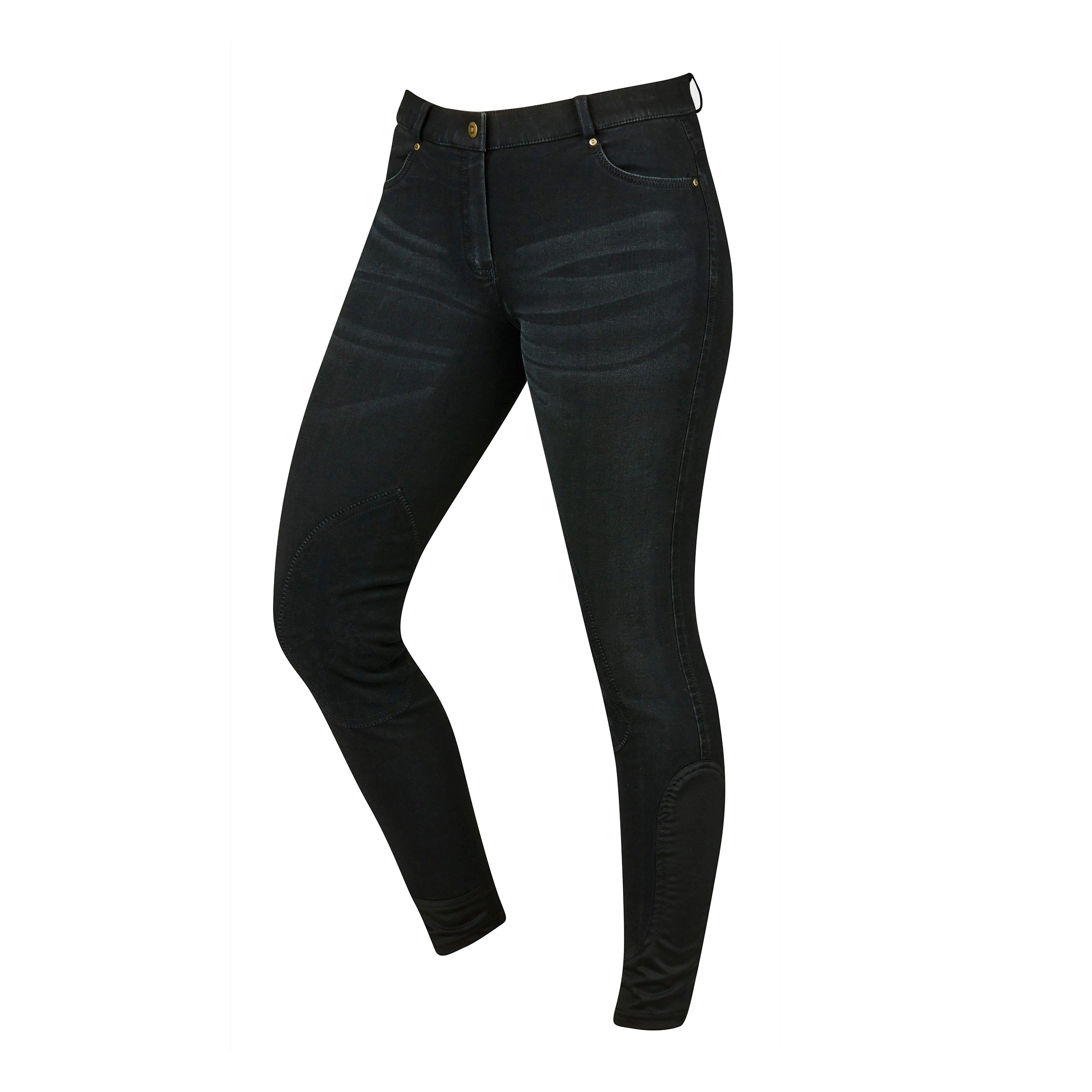 Women’s Shona Knee Patch Denim Breeches