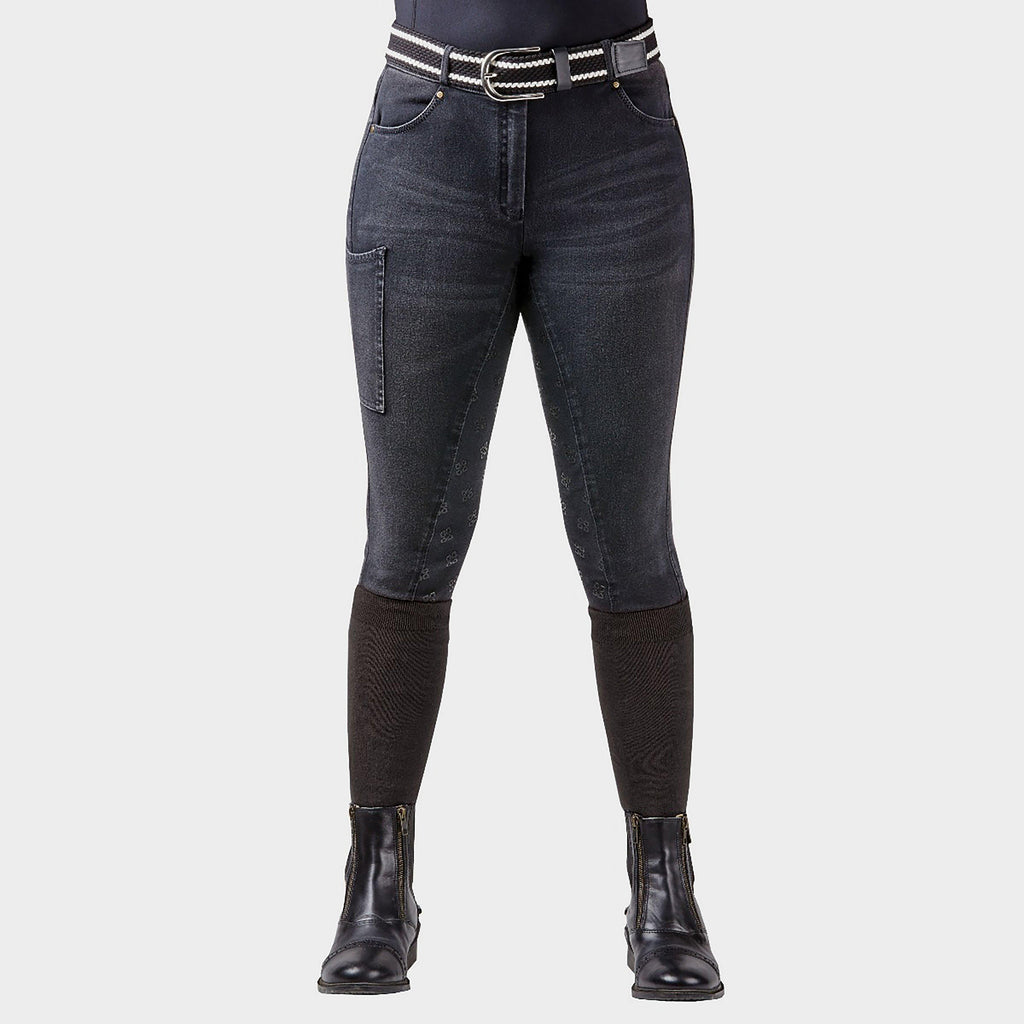 Women's Shona Full Grip Silicone Denim Breeches