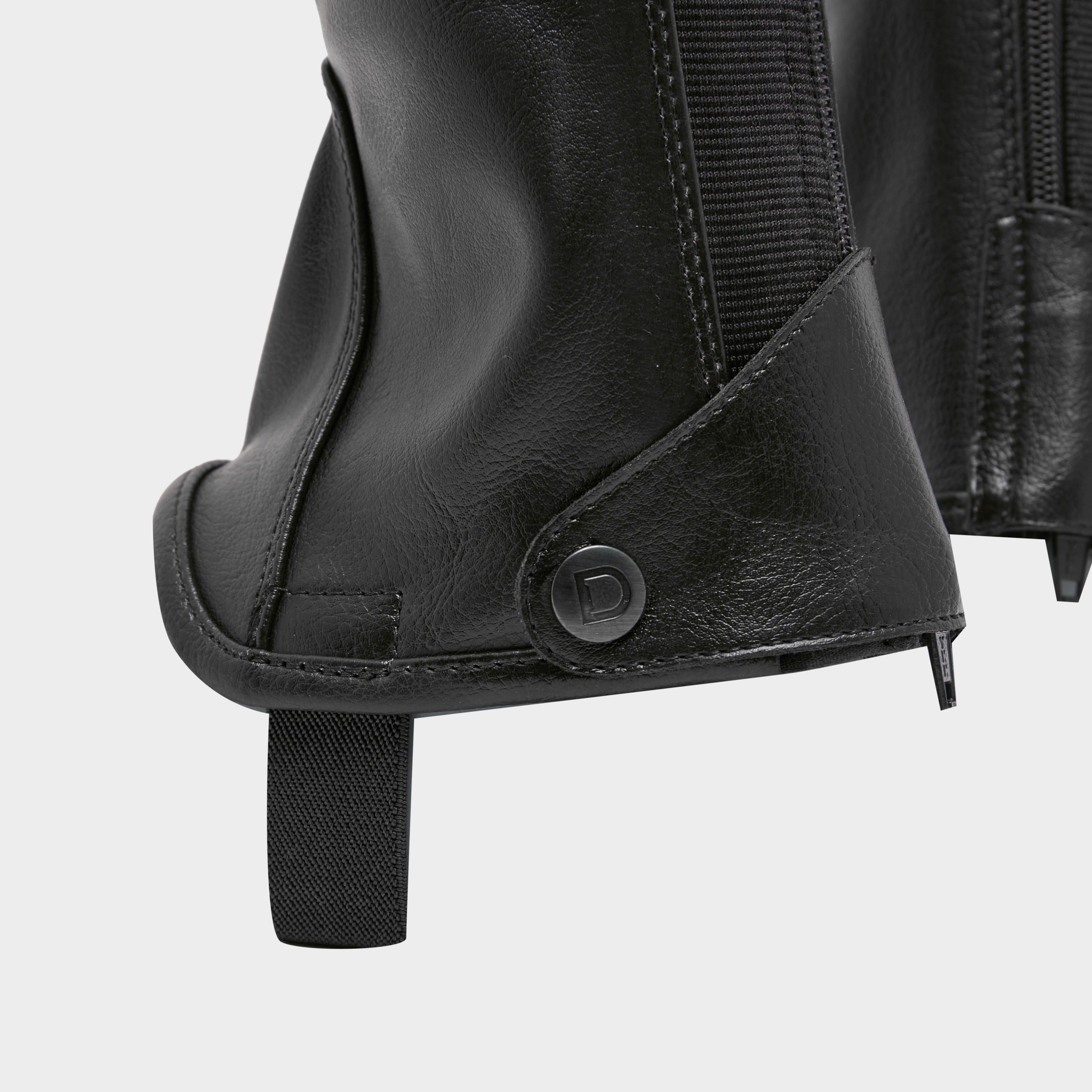 Childs Stretch Fit Half Chaps Black