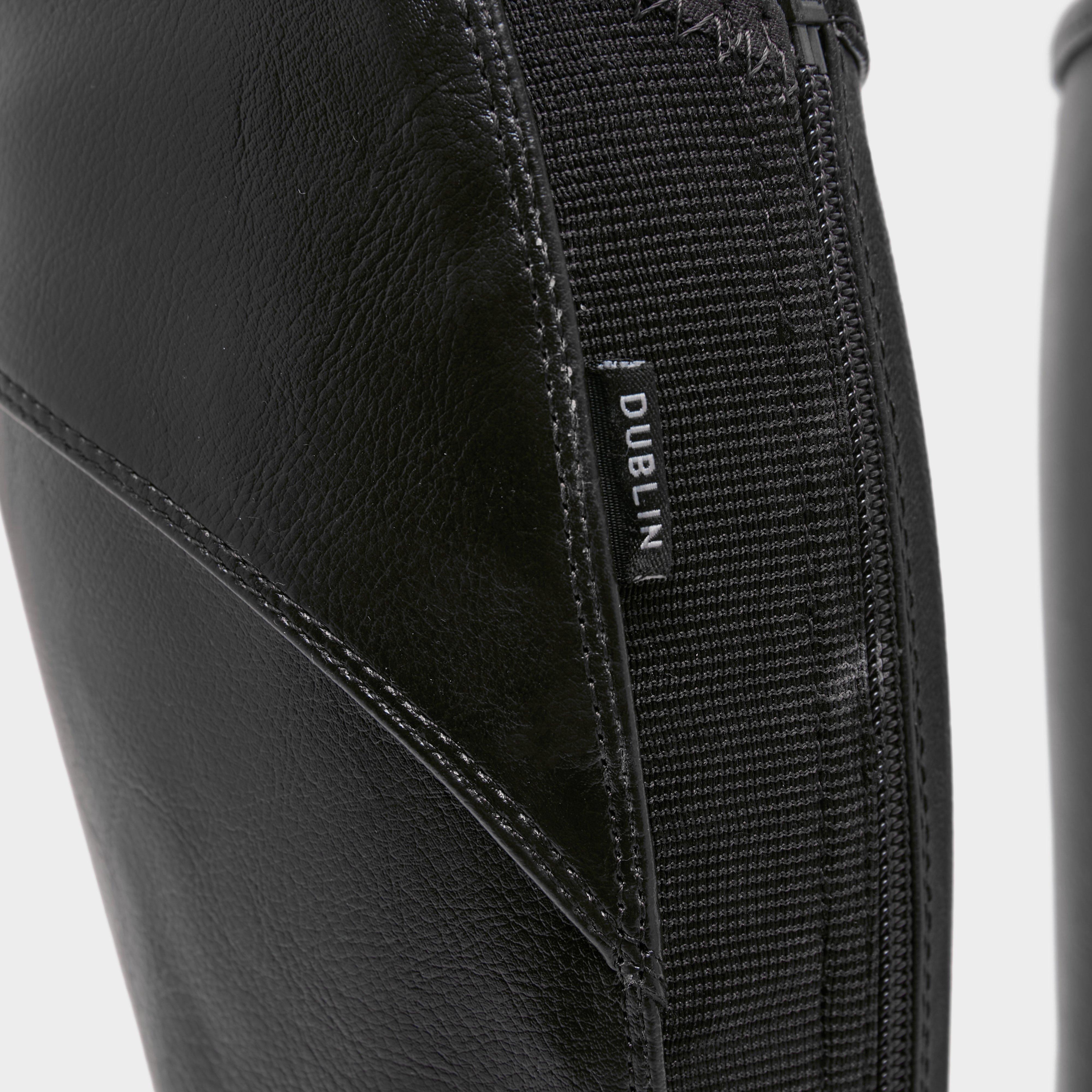 Childs Stretch Fit Half Chaps Black