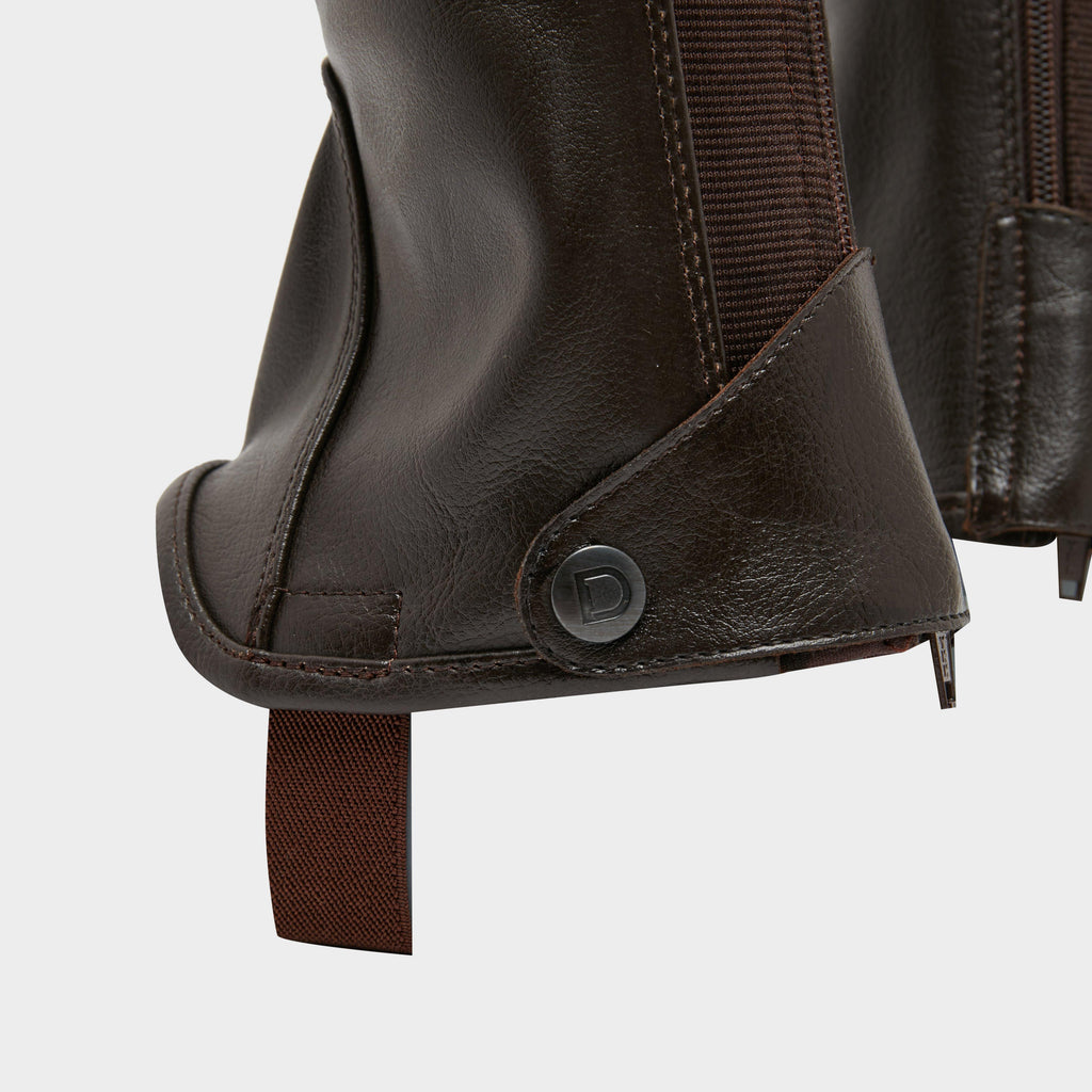 Childs Stretch Fit Half Chaps Brown