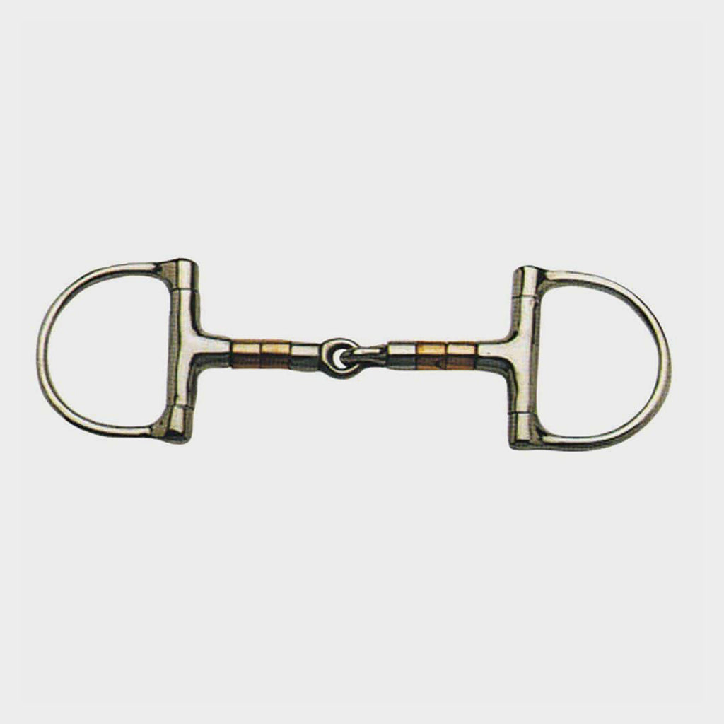 D-Ring Copper Roller Snaffle