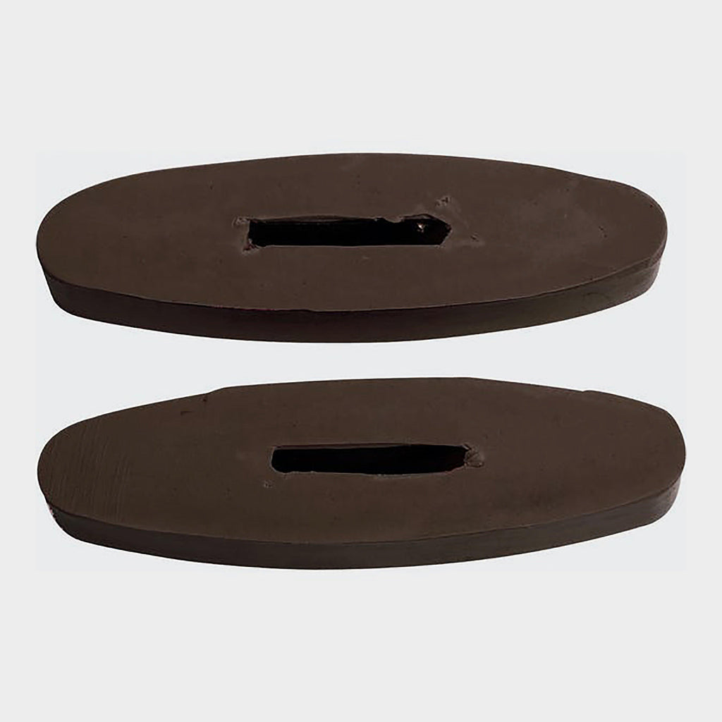 Rubber Rein Stops Brown