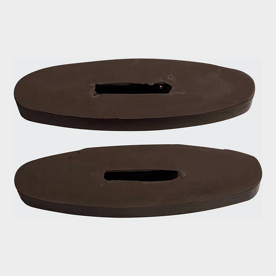 Rubber Rein Stops Brown