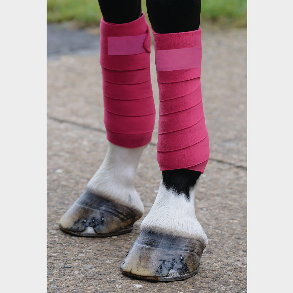 Co-ordinate Fleece Bandages 4 Pack