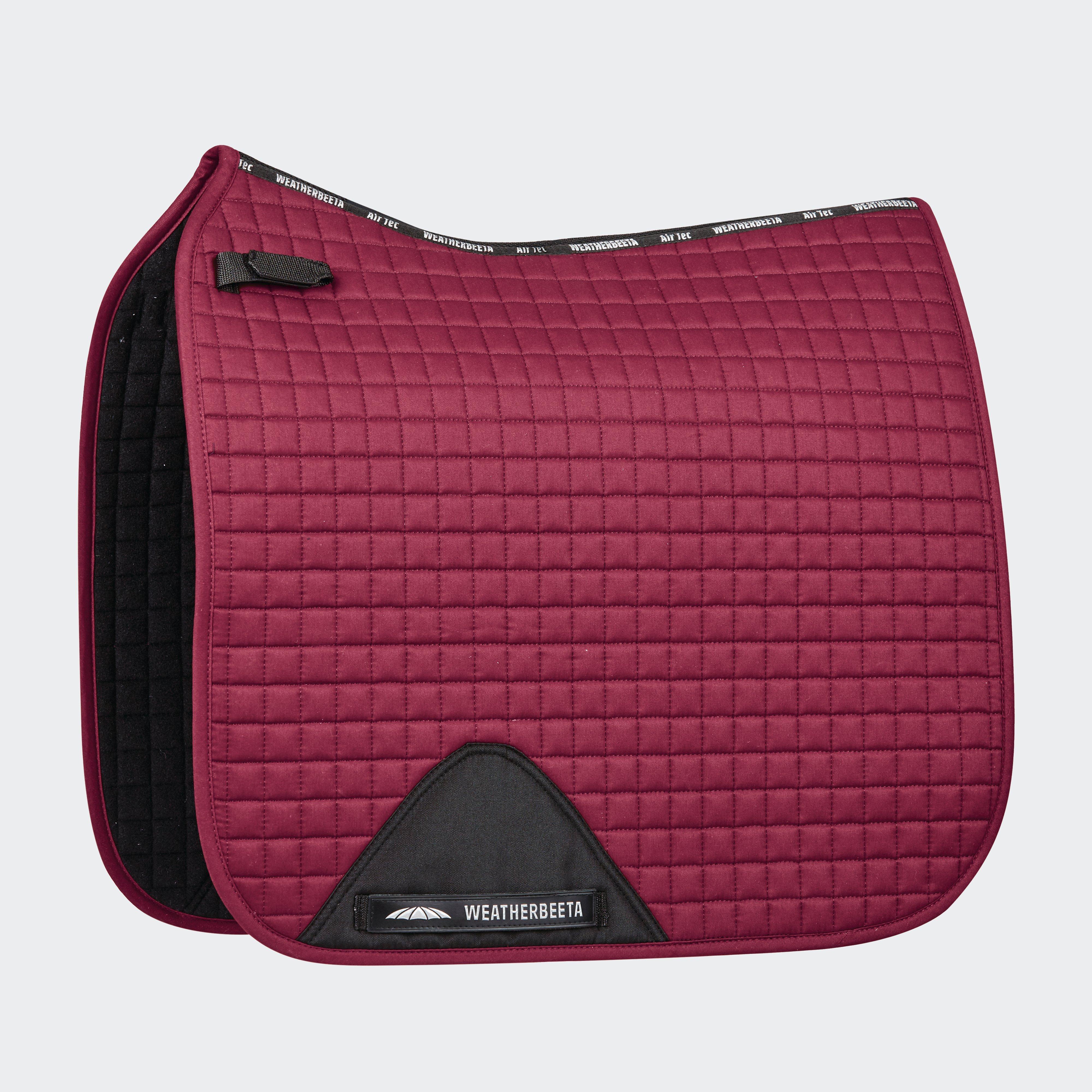 Prime Dressage Saddle Pad Maroon