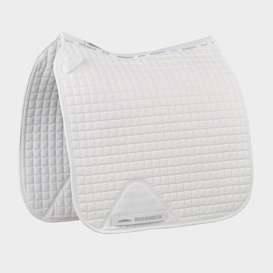 Prime Dressage Saddle Pad White