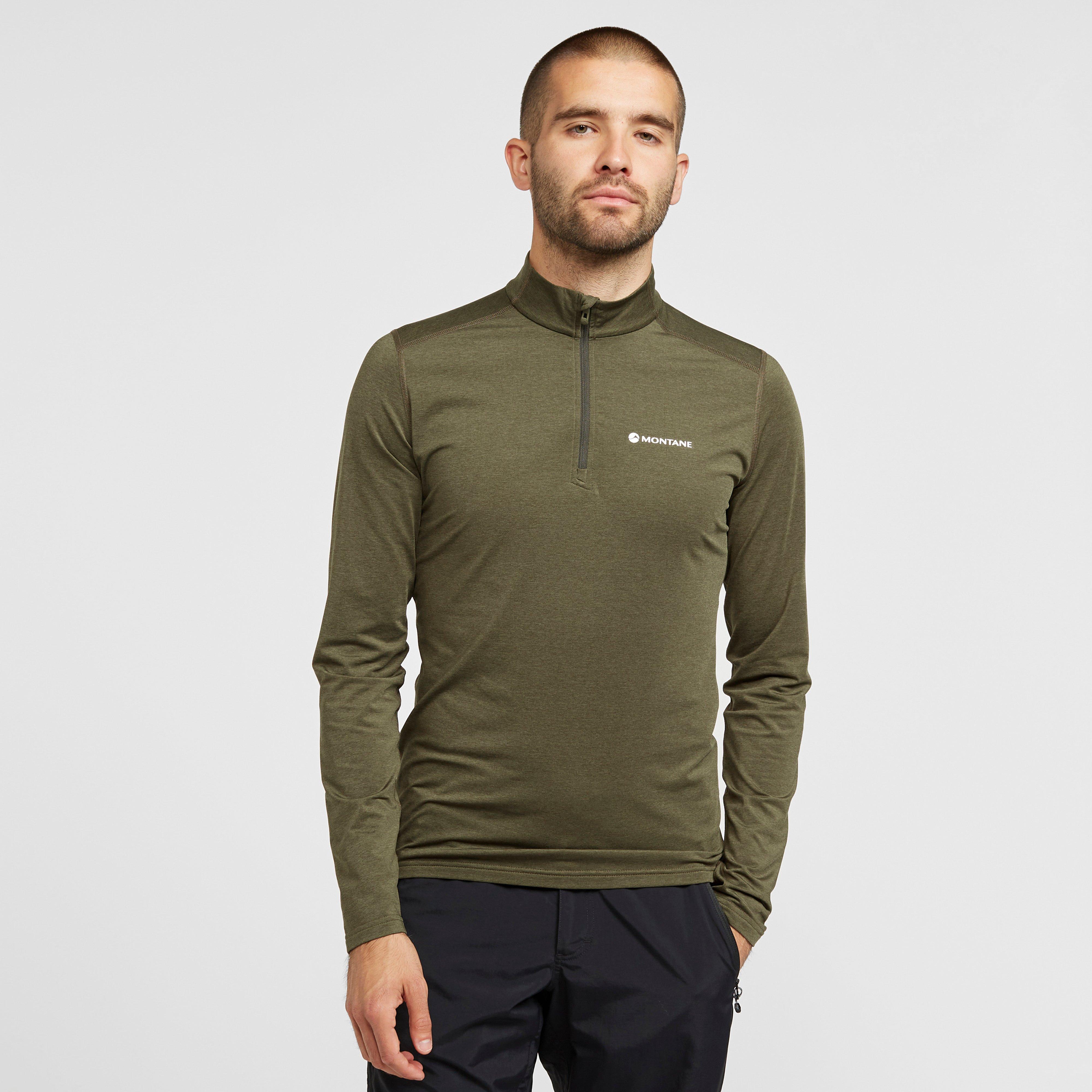 Men's Dart Thermal Zip-neck Top