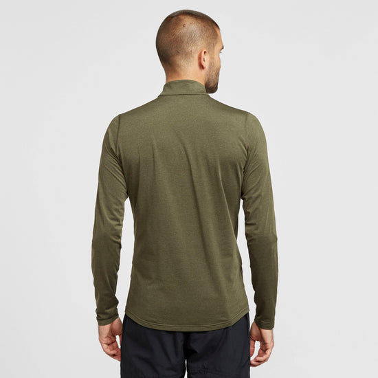 Men's Dart Thermal Zip-neck Top