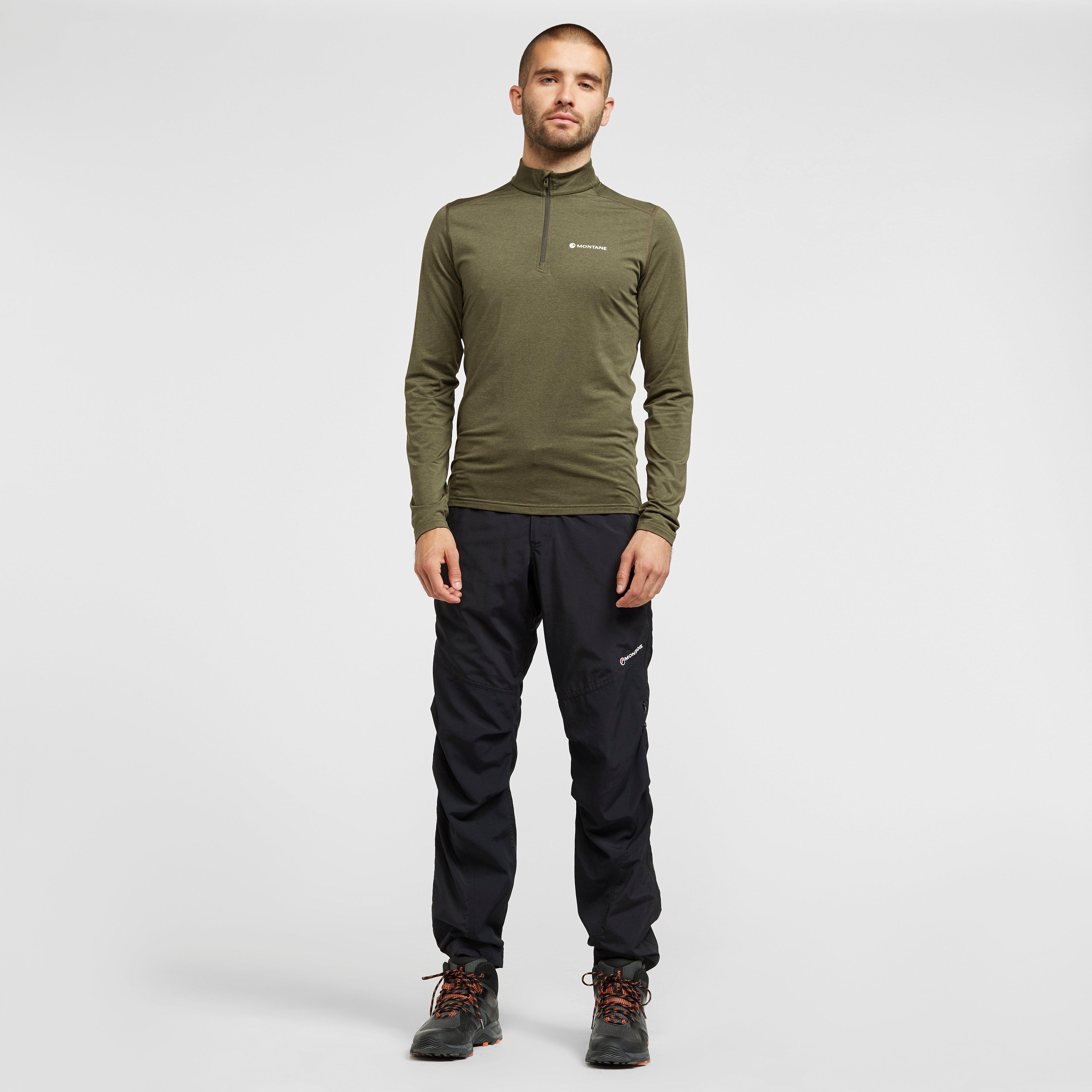 Men's Dart Thermal Zip-neck Top