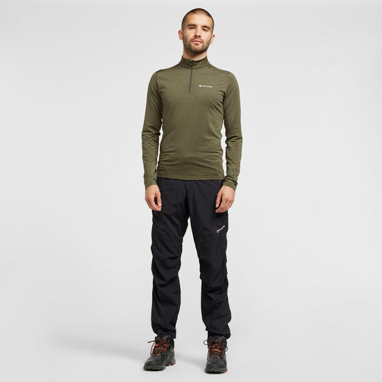 Men's Dart Thermal Zip-neck Top