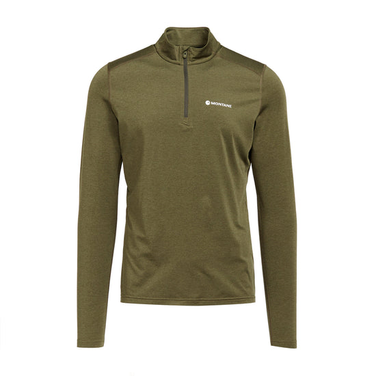 Men's Dart Thermal Zip-neck Top