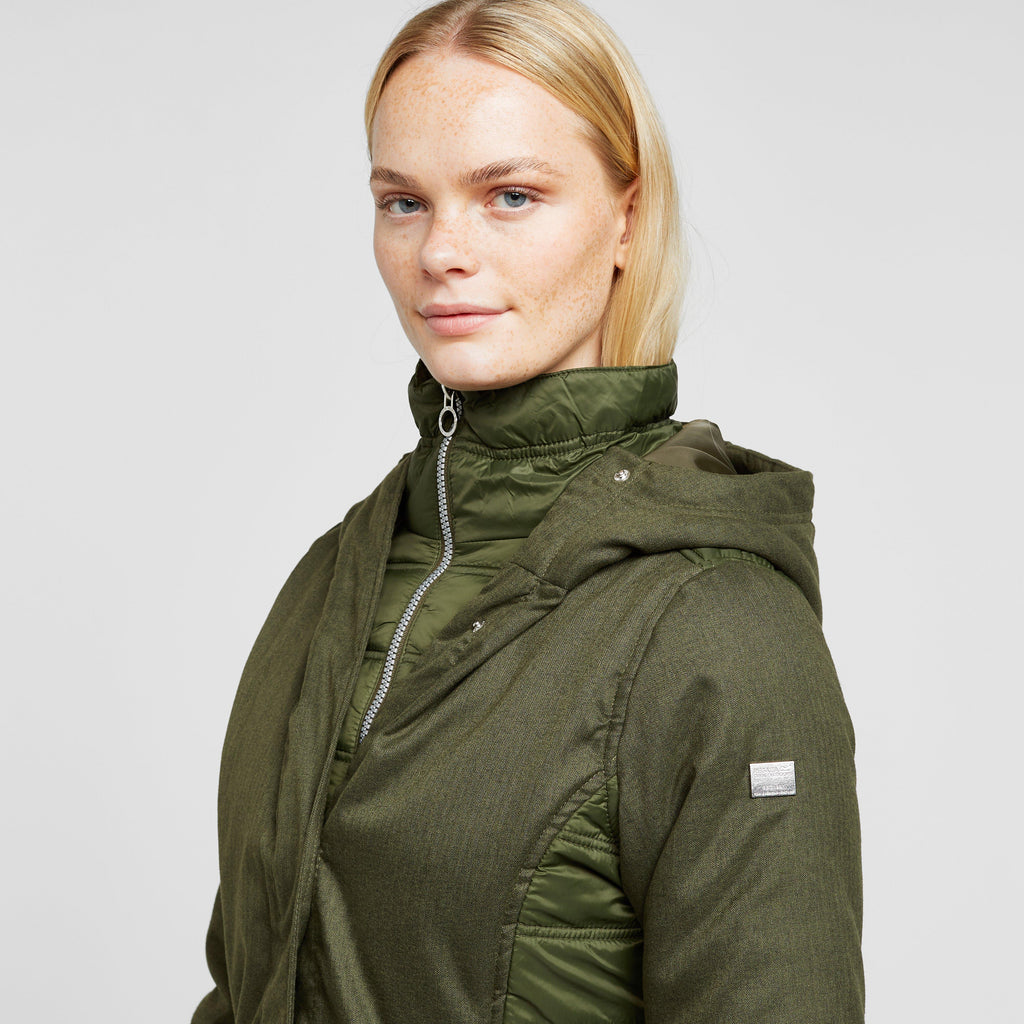 Womens Kennedie Insulated Jacket Khaki